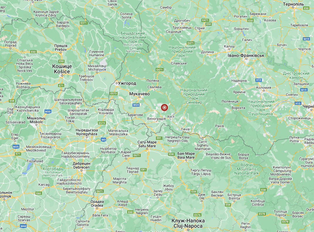 У Закарпатській області стався землетрус: що відомо